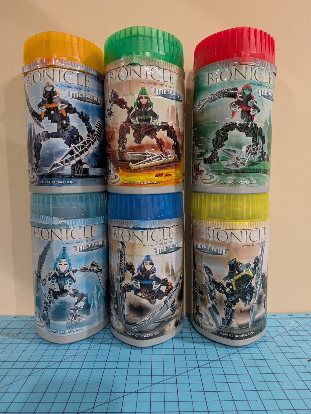 Bionicle Vahki Full Set